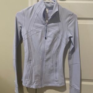 lululemon define jacket luon pastel blue size 2